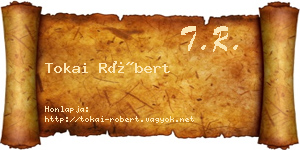 Tokai Róbert névjegykártya