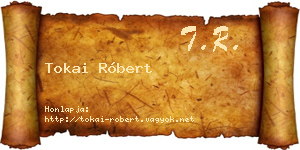 Tokai Róbert névjegykártya