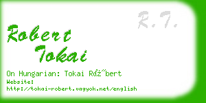 robert tokai business card